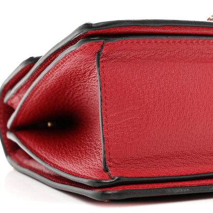 GG Supreme Monogram Small Queen Margaret Top Handle Bag Red