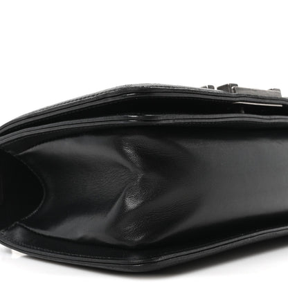 Galuchat Stingray Small Boy Flap Black