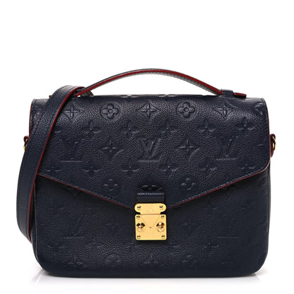 Empreinte Pochette Metis Marine Rouge