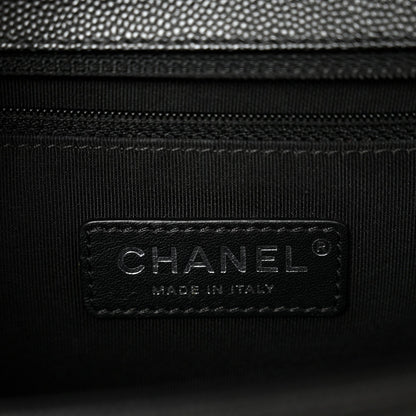 Caviar Quilted New Medium Boy Flap Black