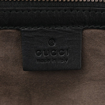 Guccissima Signature Small Day Backpack Black