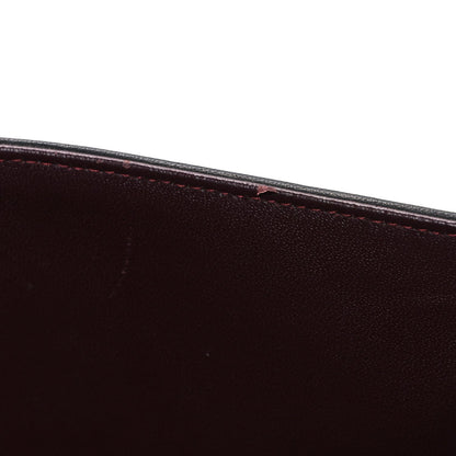 Lambskin Quilted Maxi Double Flap Black