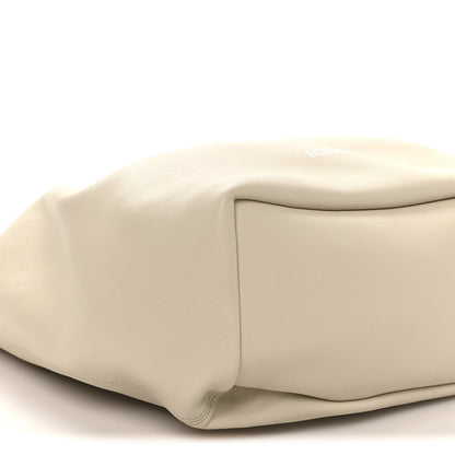 Buttery Nappa Lambskin Small Squeeze Bag Sea Salt