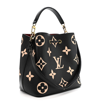 Empreinte Monogram Giant Neonoe MM Black Beige