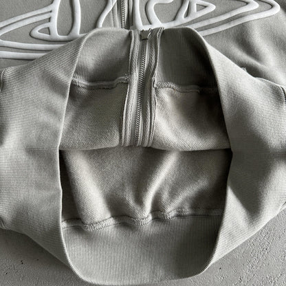 Broken P Zip Up  Suit