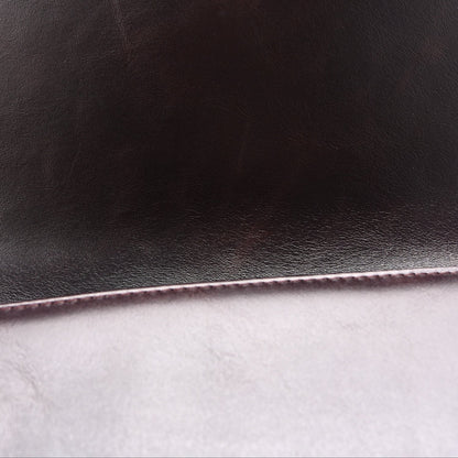 Goatskin Quilted New Medium Boy Handle Flap Burgundy