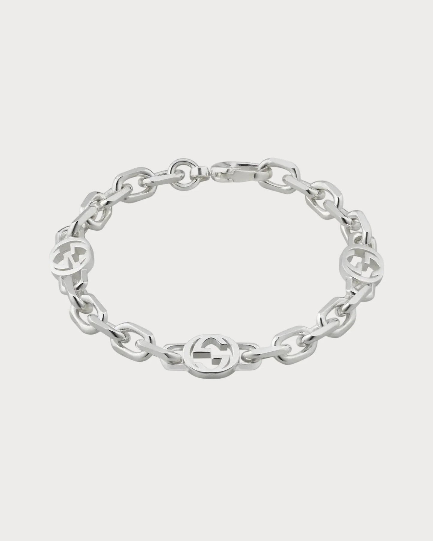 GUCCI Gucci Interlocking Chain Bracelet Metal(2 Colors)