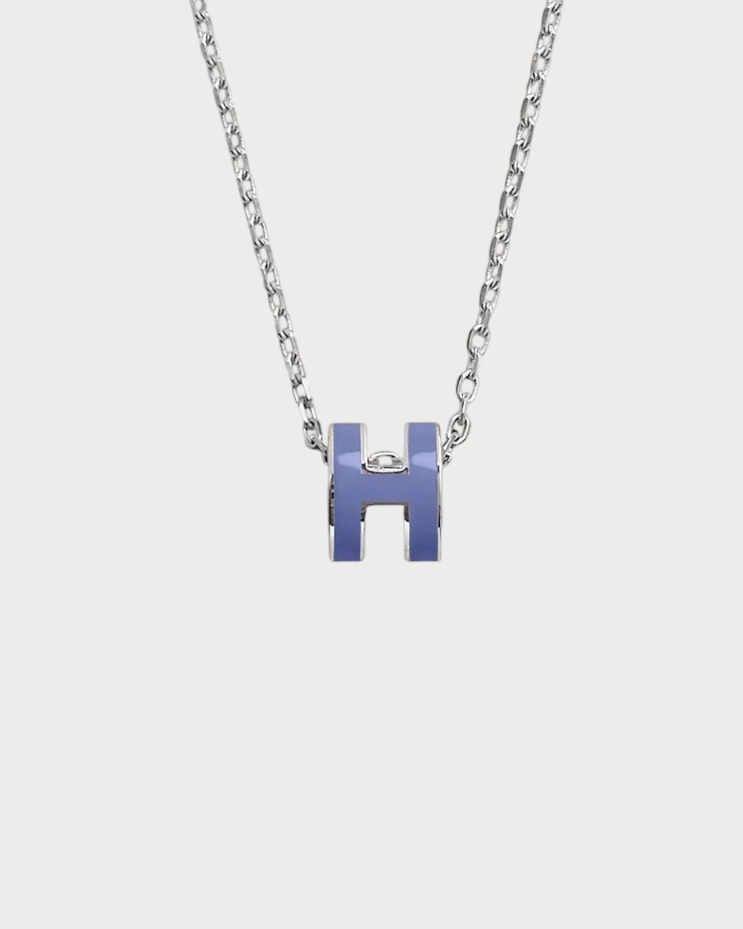 HERMES Silver Pop H Pendant(Mini/Many)
