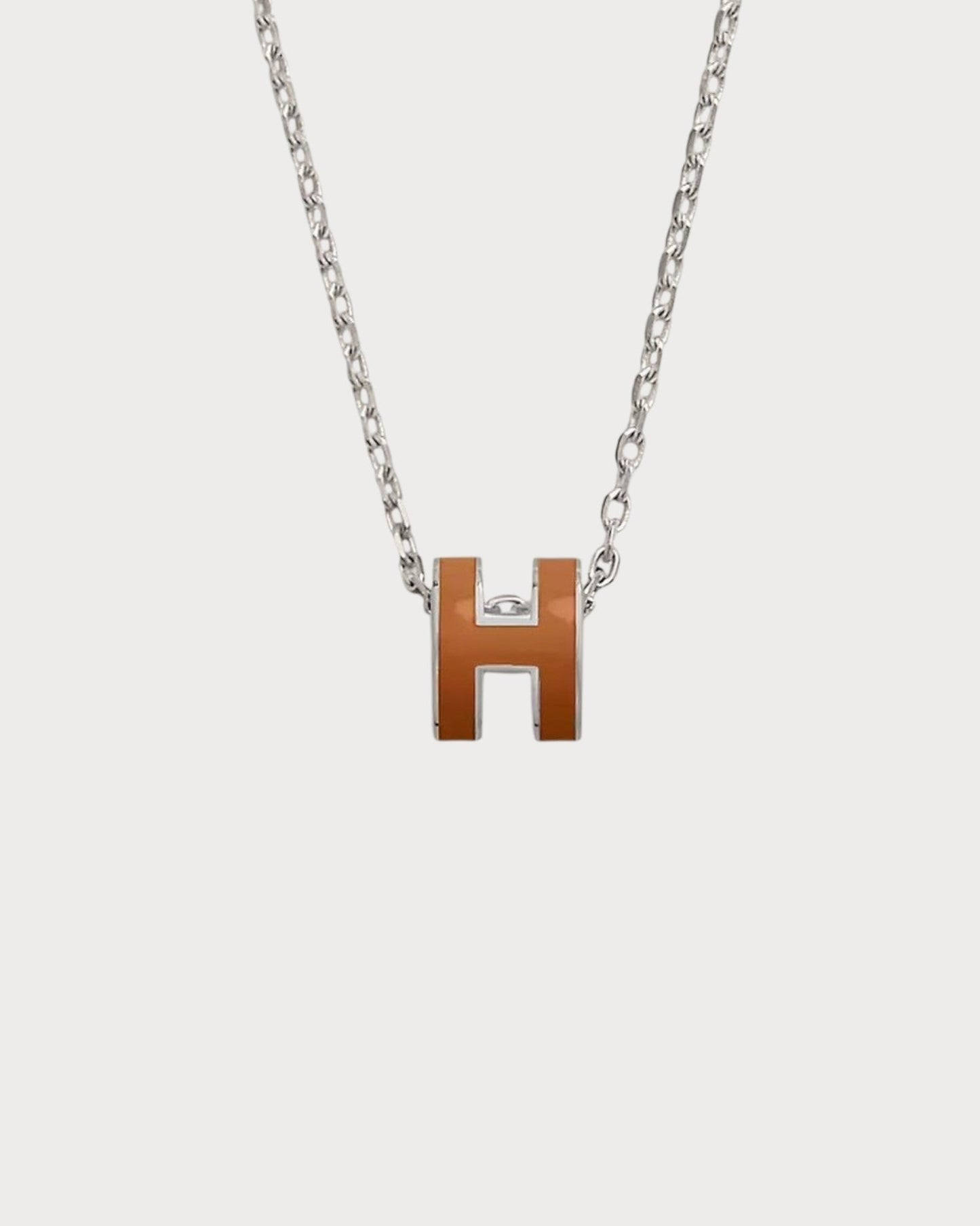 HERMES Silver Pop H Pendant(Mini/Many)
