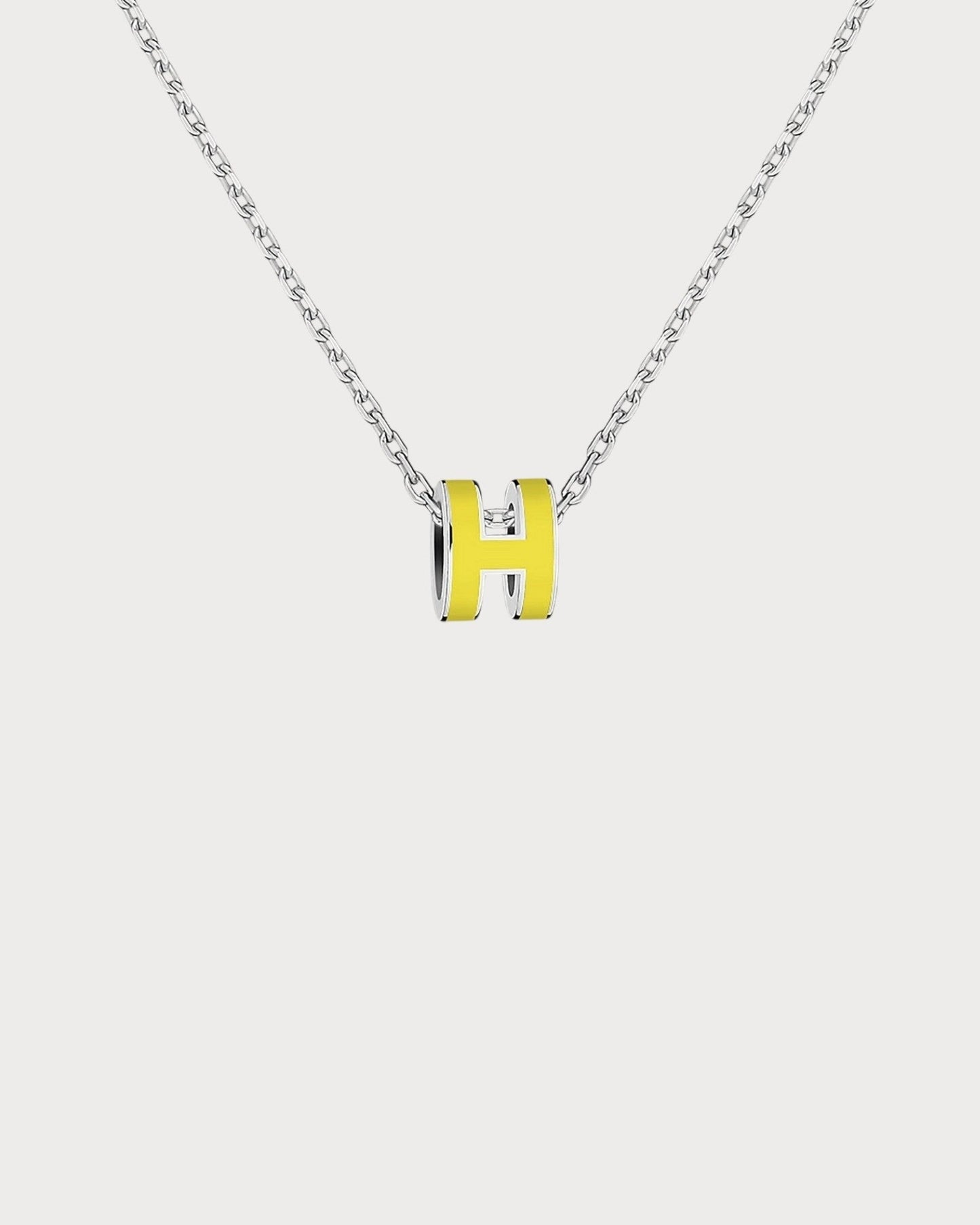 HERMES Silver Pop H Pendant(Mini/Many)