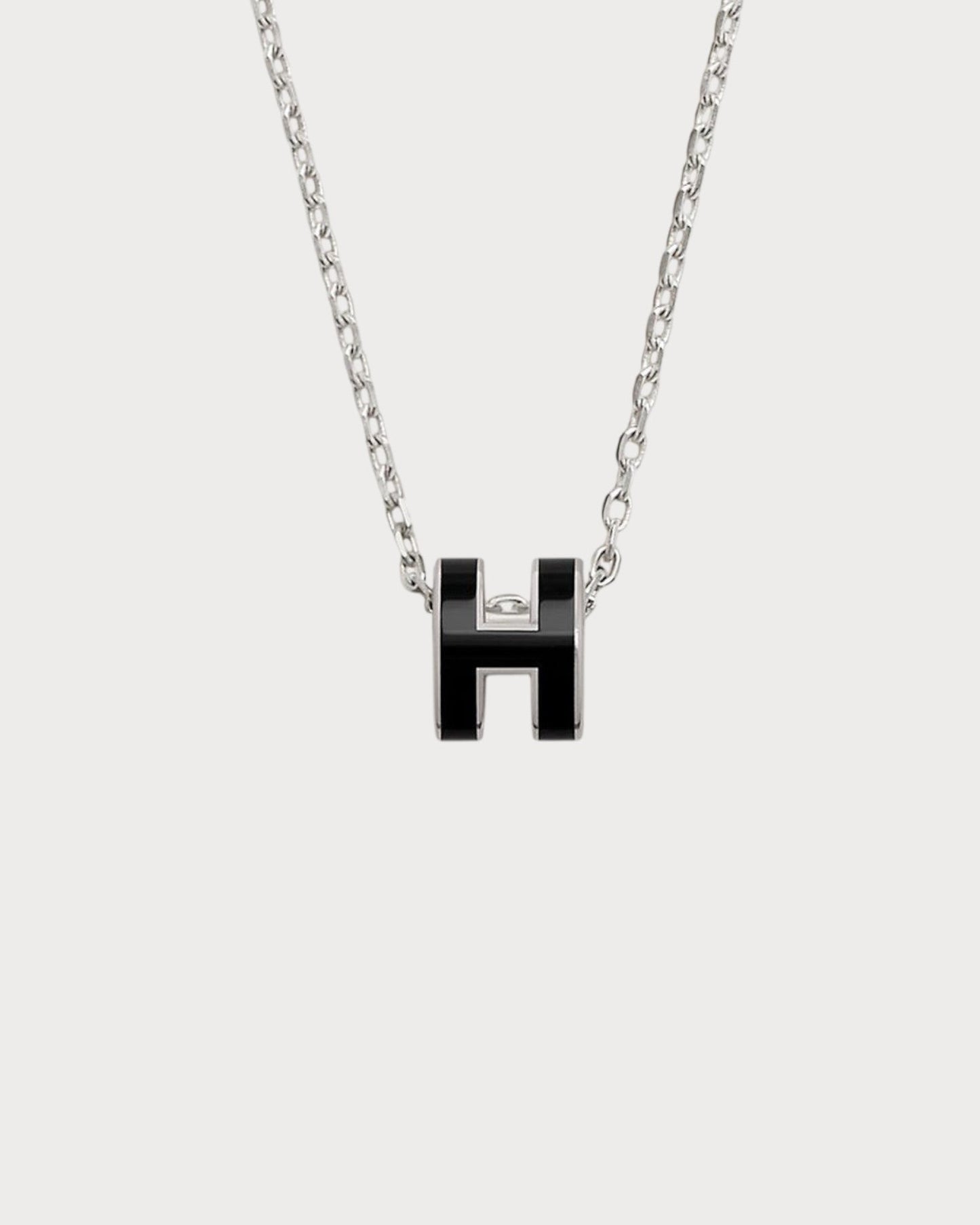 HERMES Silver Pop H Pendant(Mini/Many)