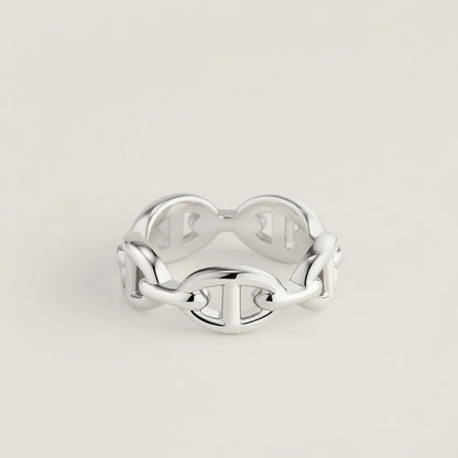 HERMES Chaine dáncre Enchainee Ring 925(Silver)