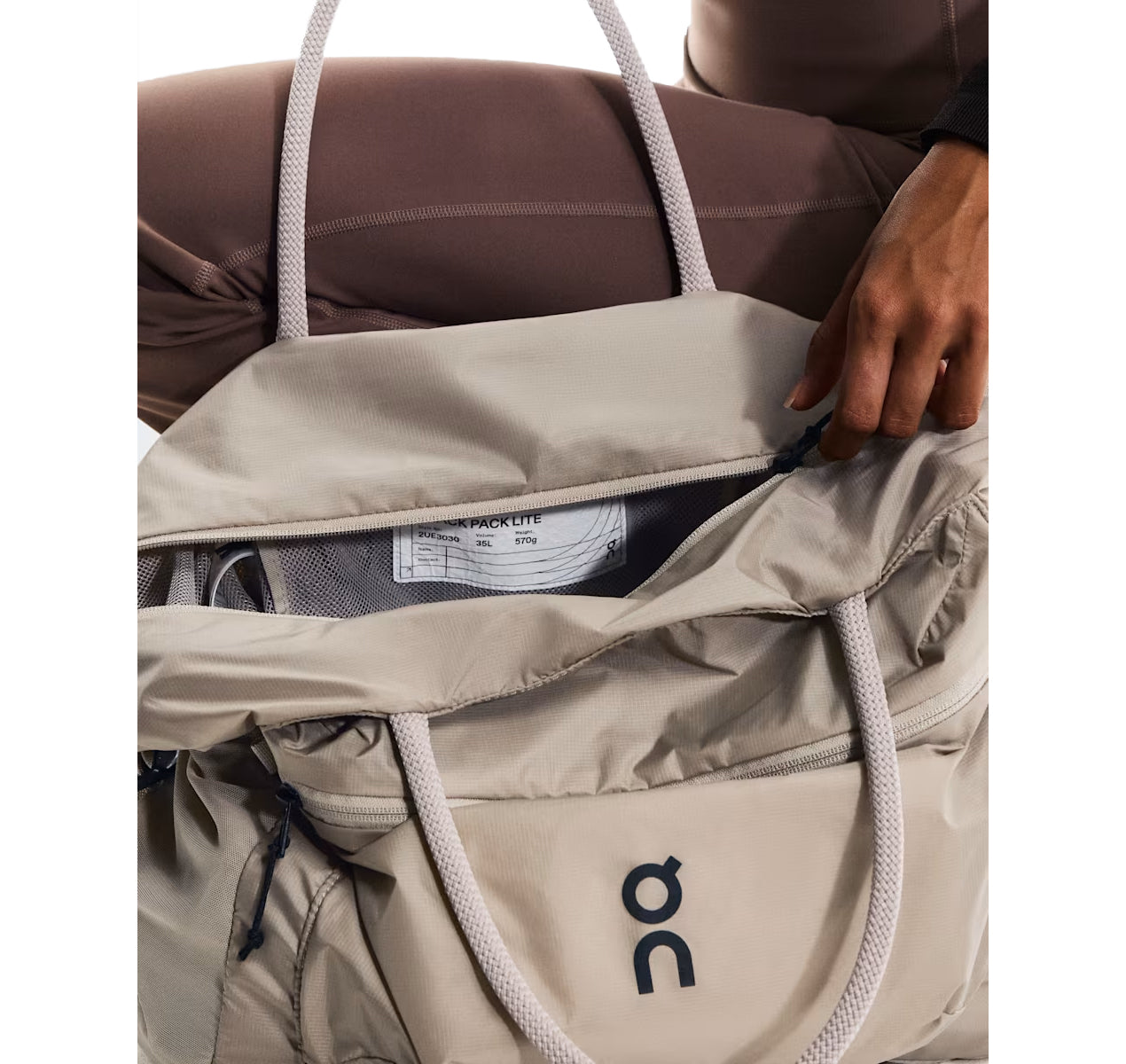 ON Track Pack 35L Lite Sand