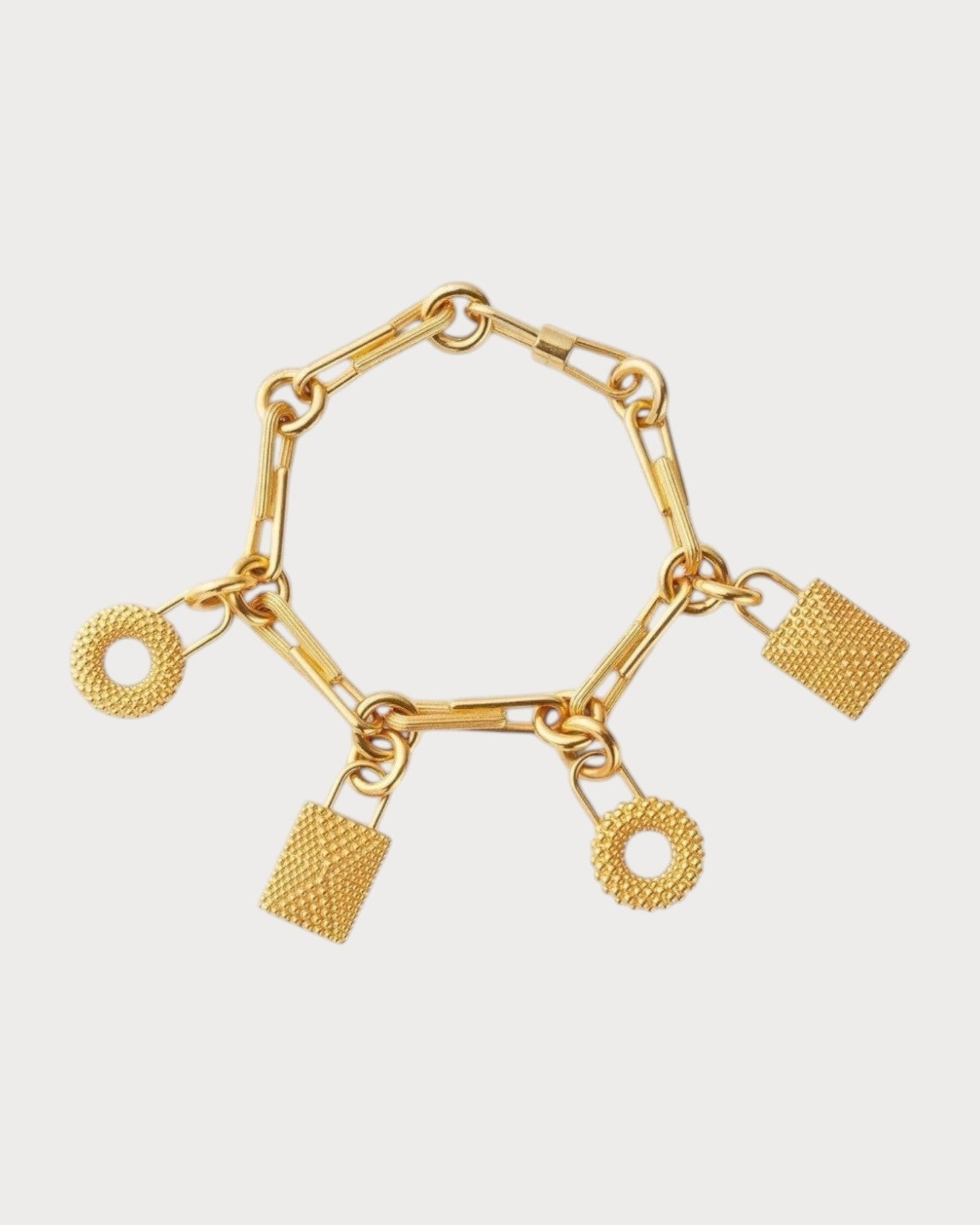 LORO PIANA Bubble Charm Chain(Gold)