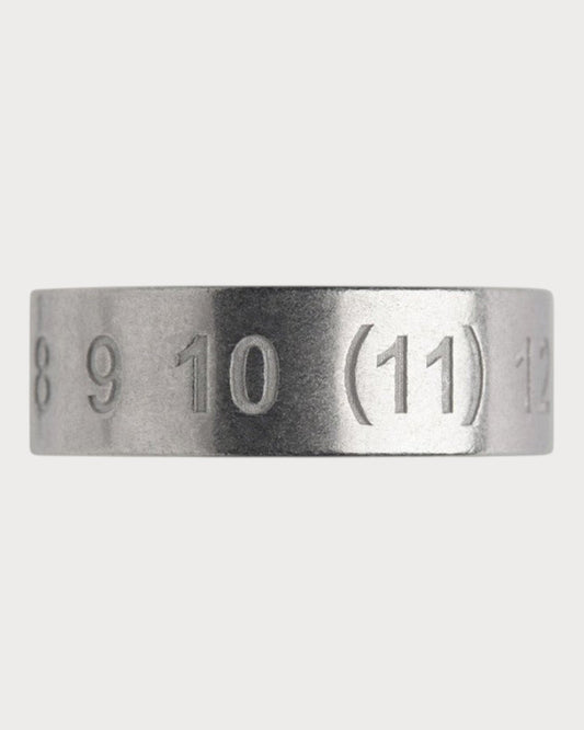 MAISON MARGIELA MM Numerical Ring 6.5 MM(Silver)
