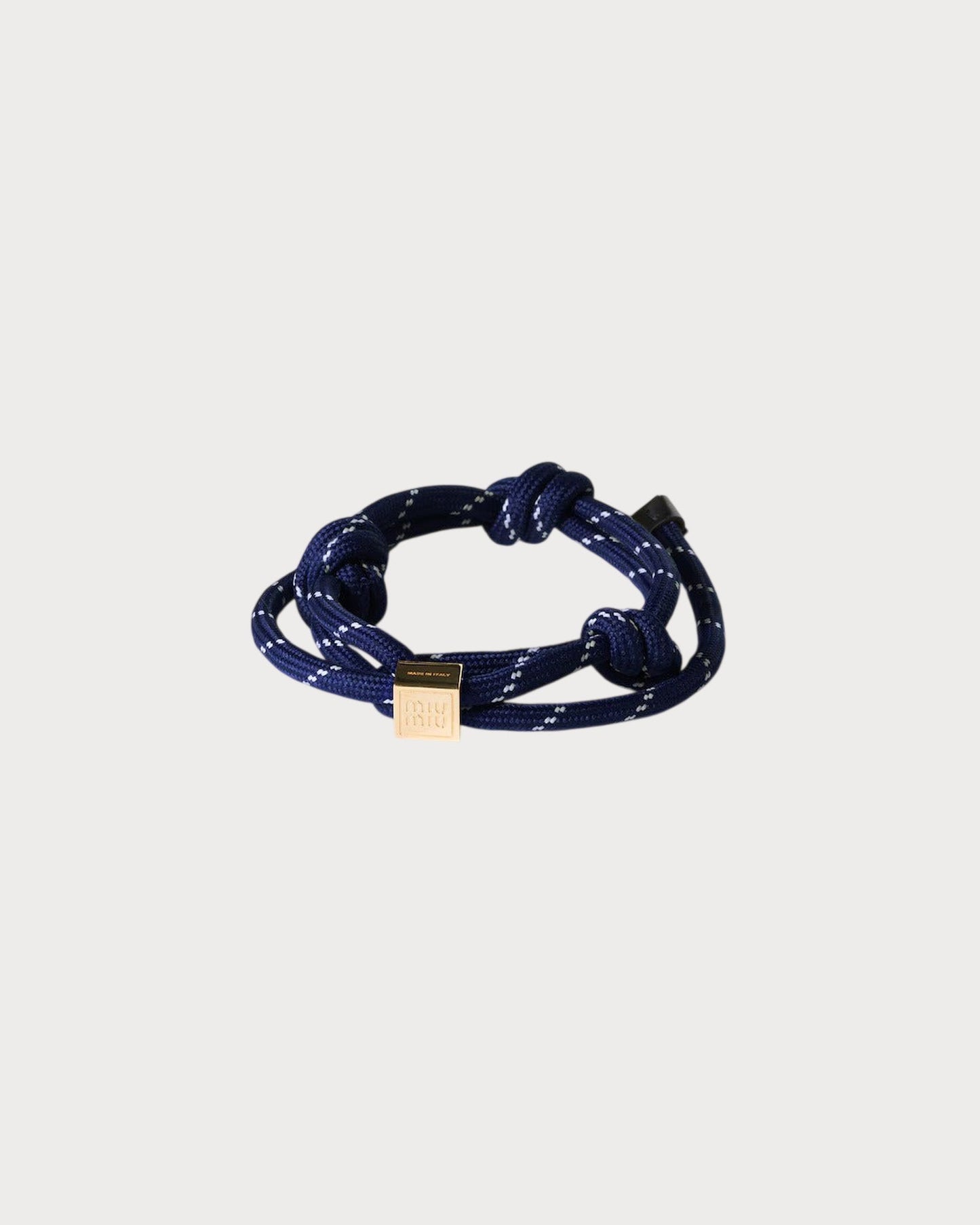 MIU MIU Cord Bracelet Polyester(4 Colors)