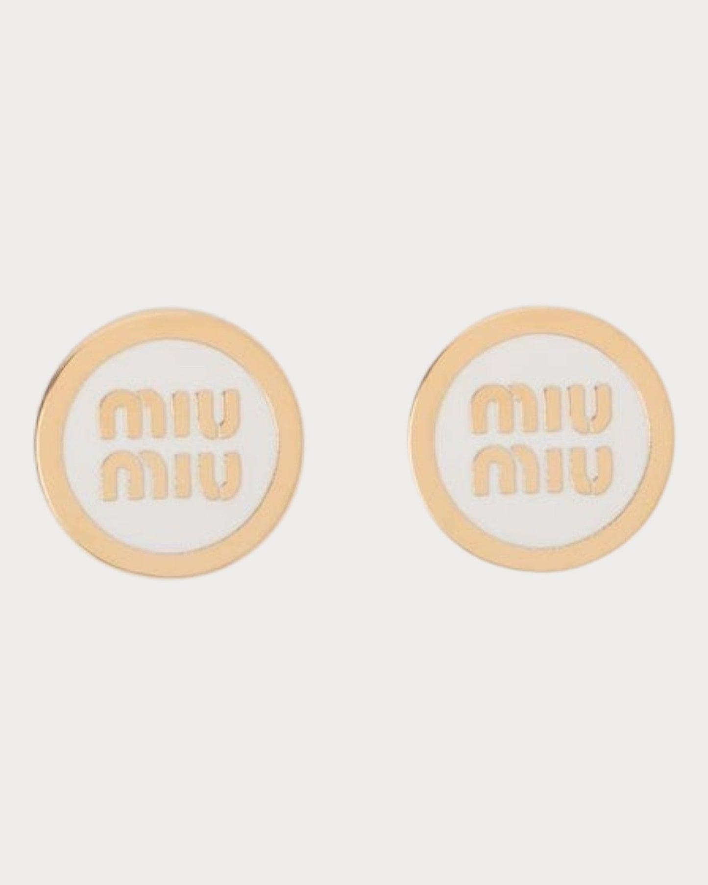MIU MIU Enameled Metal Earrings(Many)