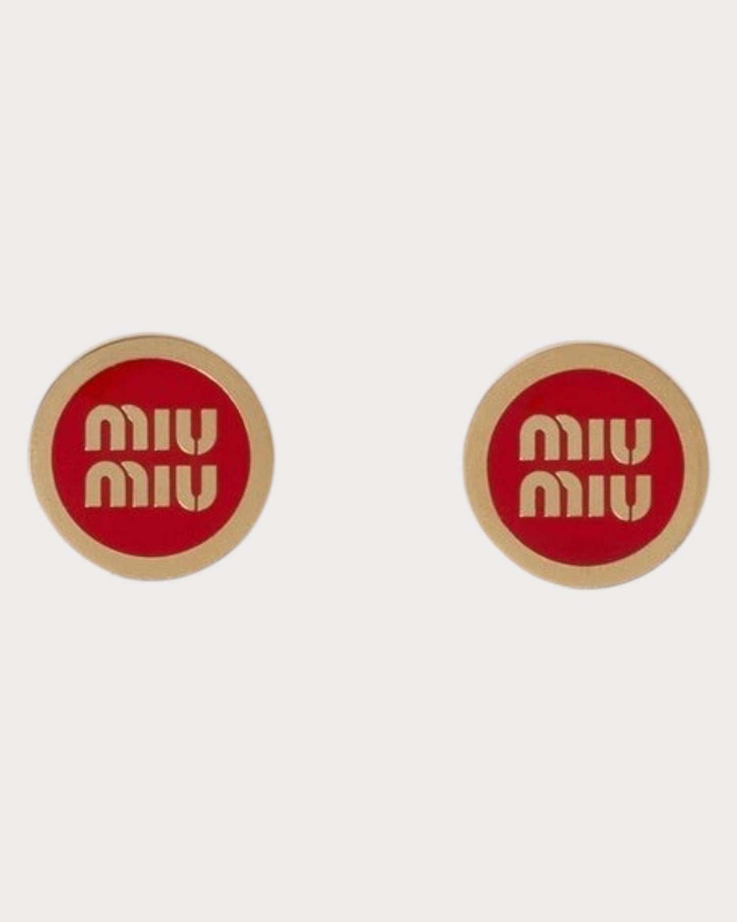 MIU MIU Enameled Metal Earrings(Many)
