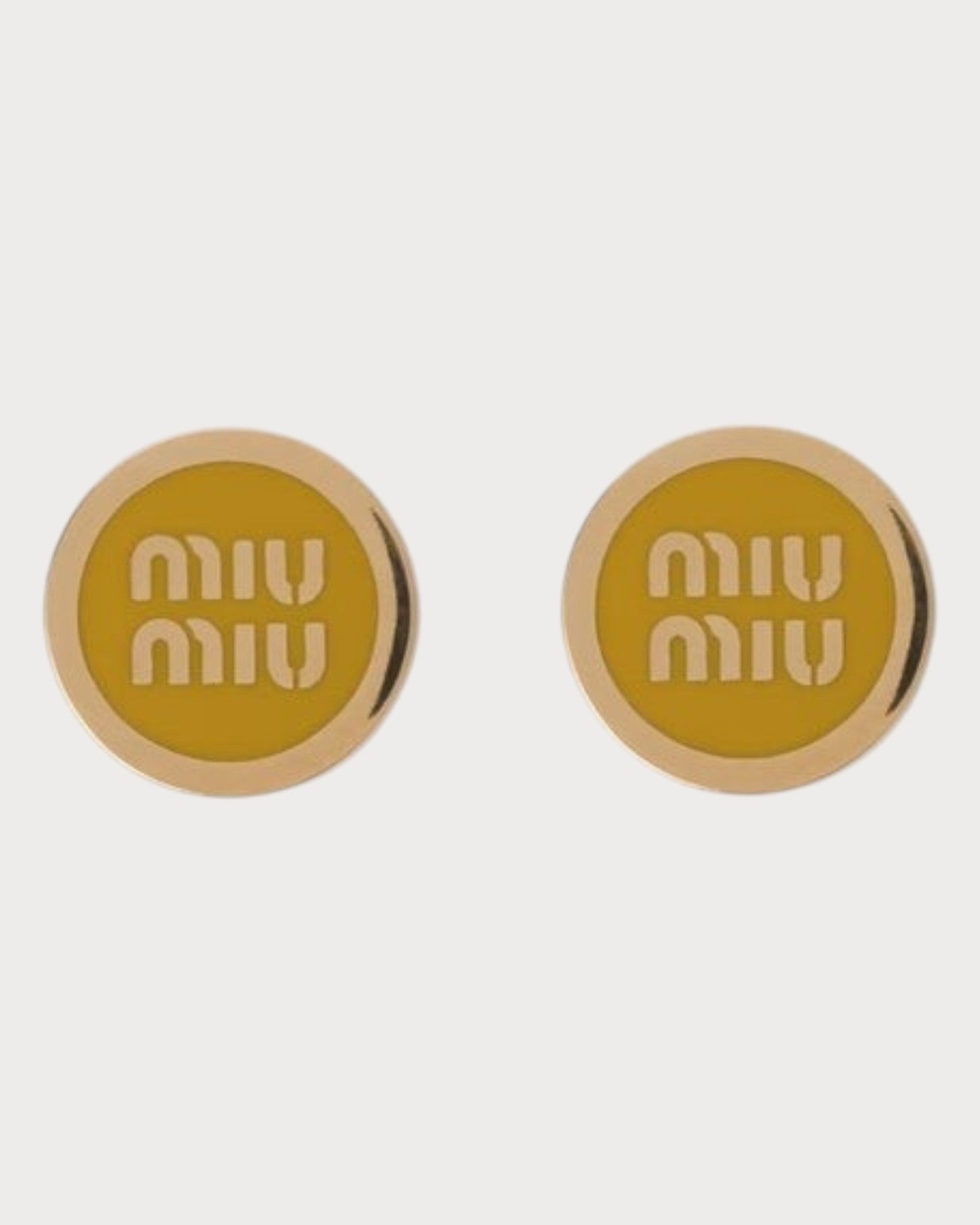 MIU MIU Enameled Metal Earrings(Many)