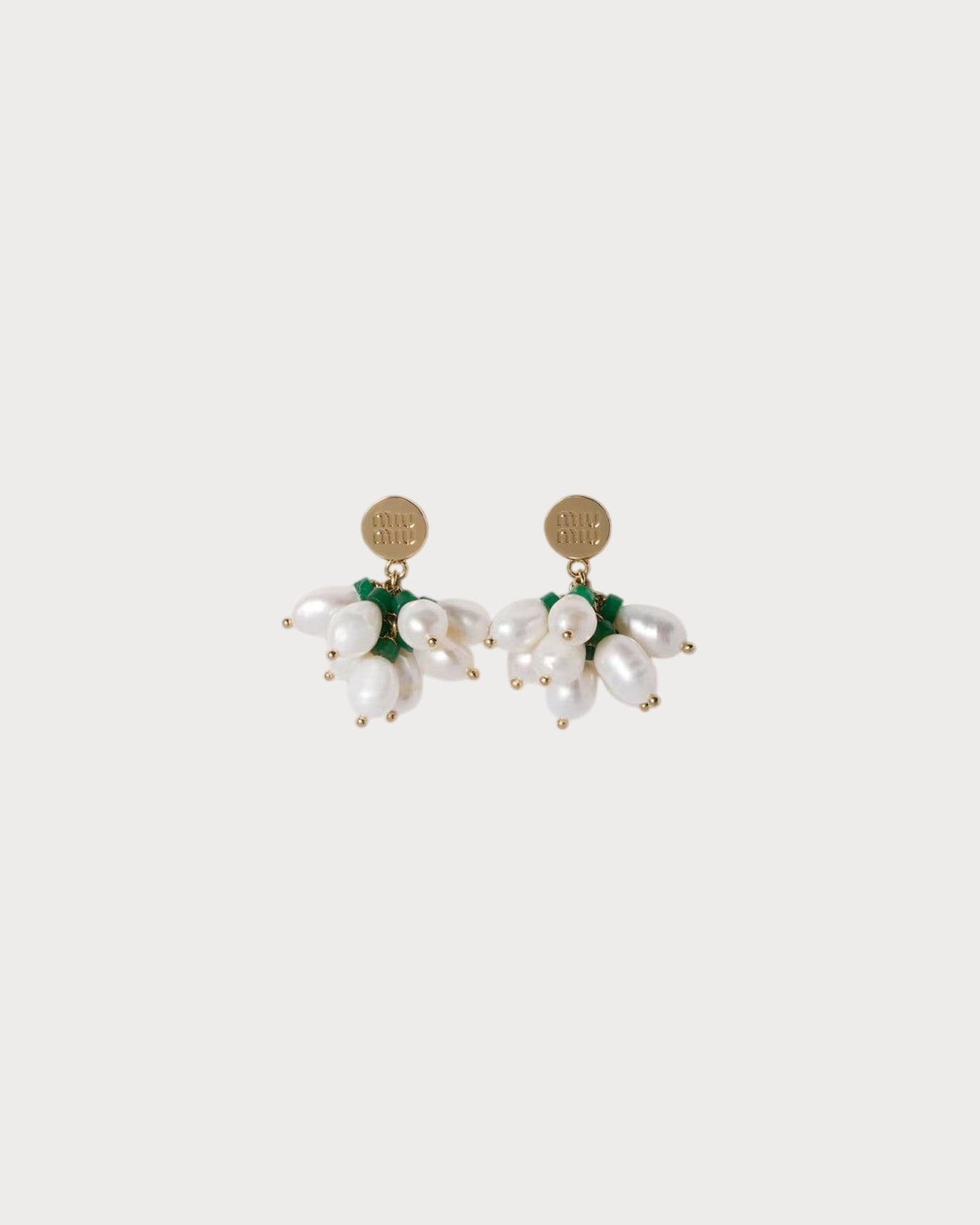 MIU MIU Metal Earrings(Gold)