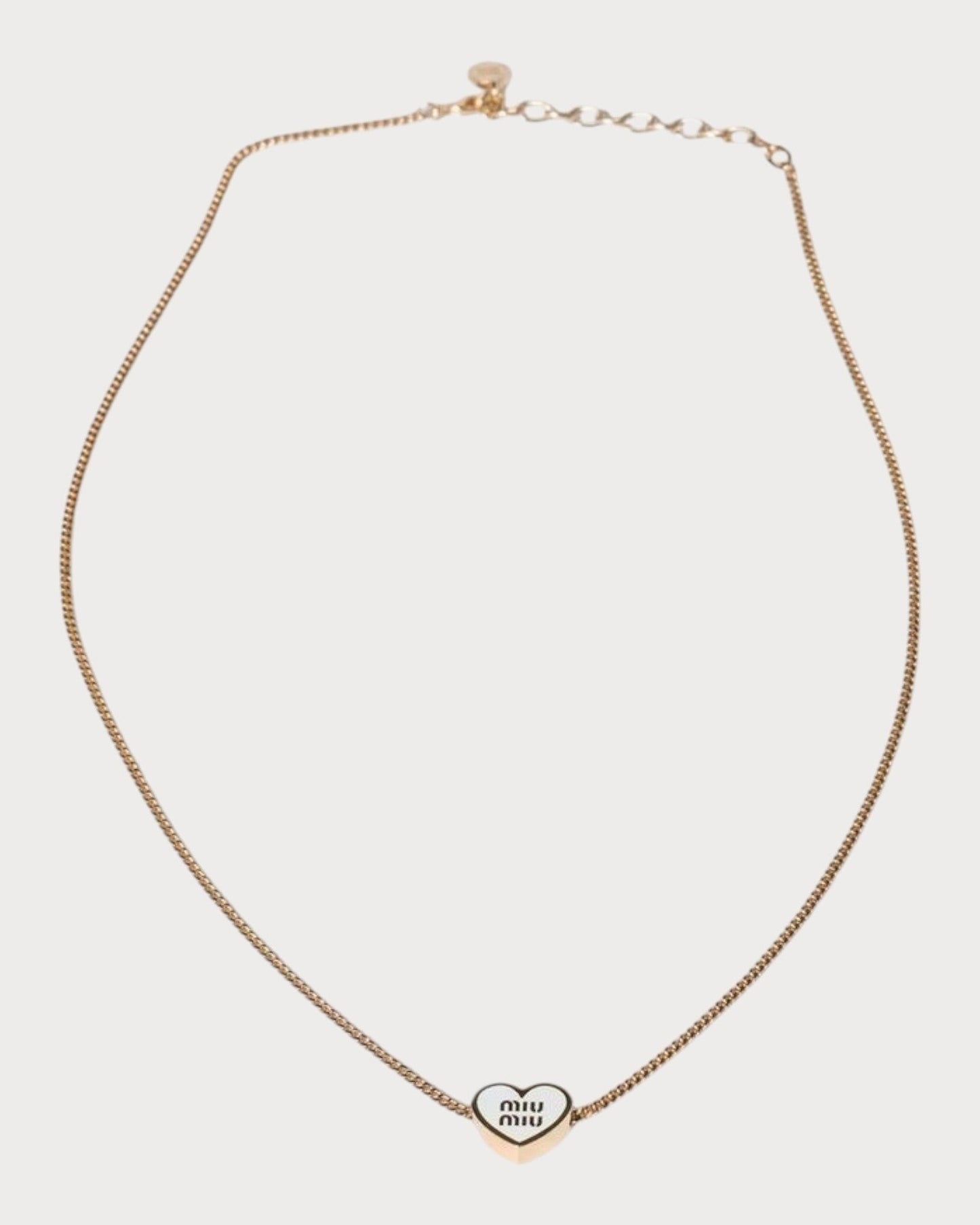 MIU MIU Metal Necklace(2 Colors)