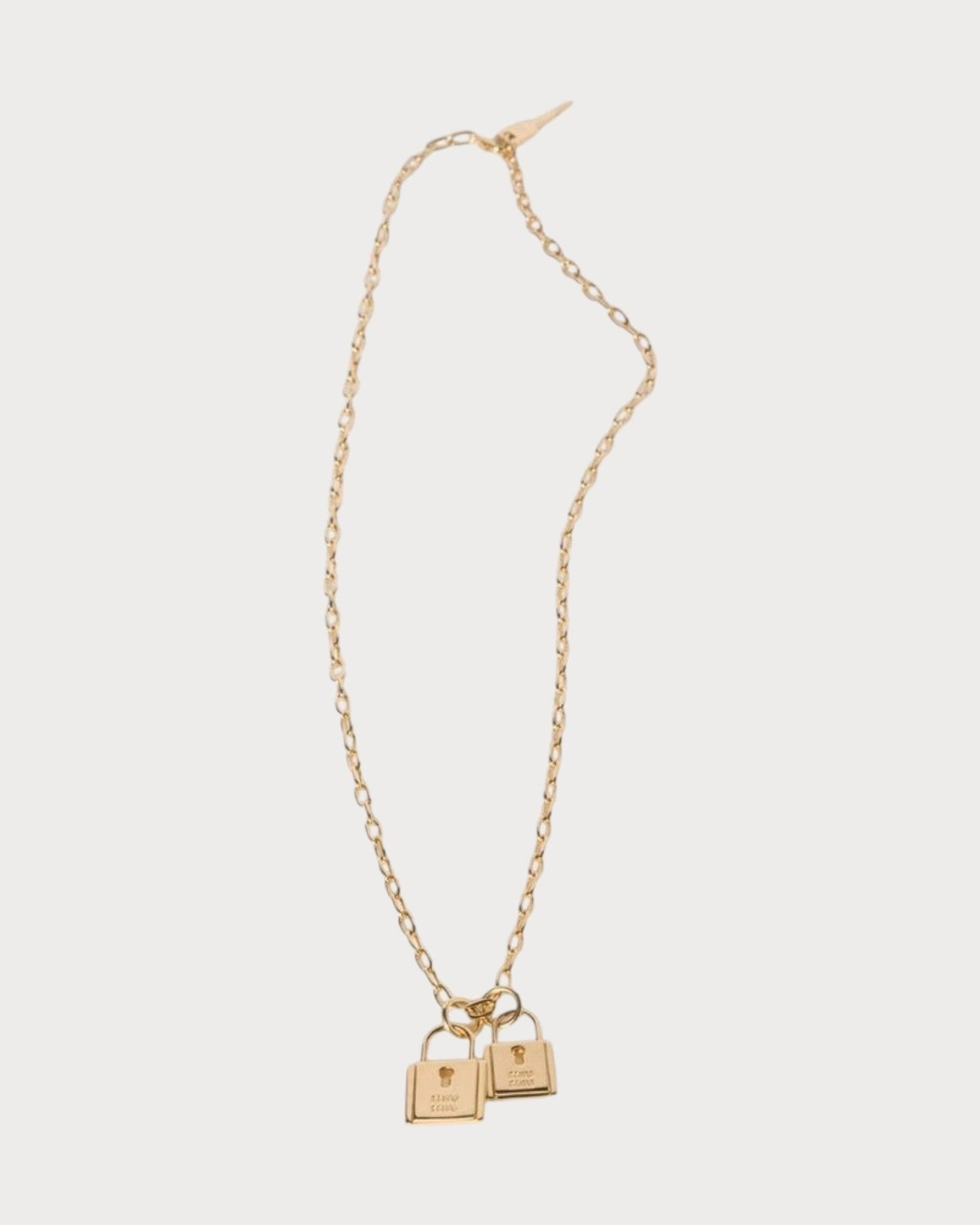 MIU MIU Metal Necklace(Gold)