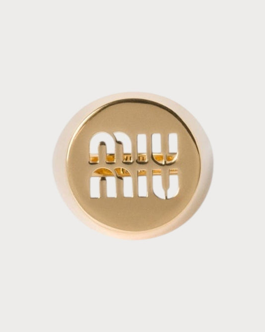 MIU MIU Signet Ring(Gold)