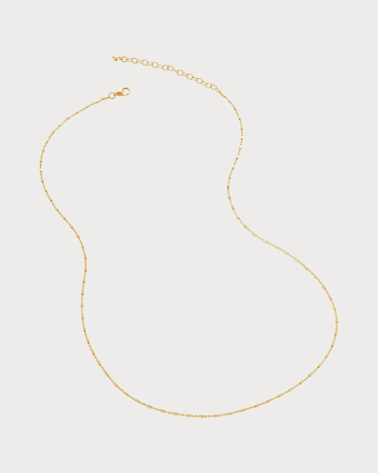 MONICA VINADER 18ct Yellow Gold-Plated Vermeil Sterling-Silver Station Chain Necklace(Gold)