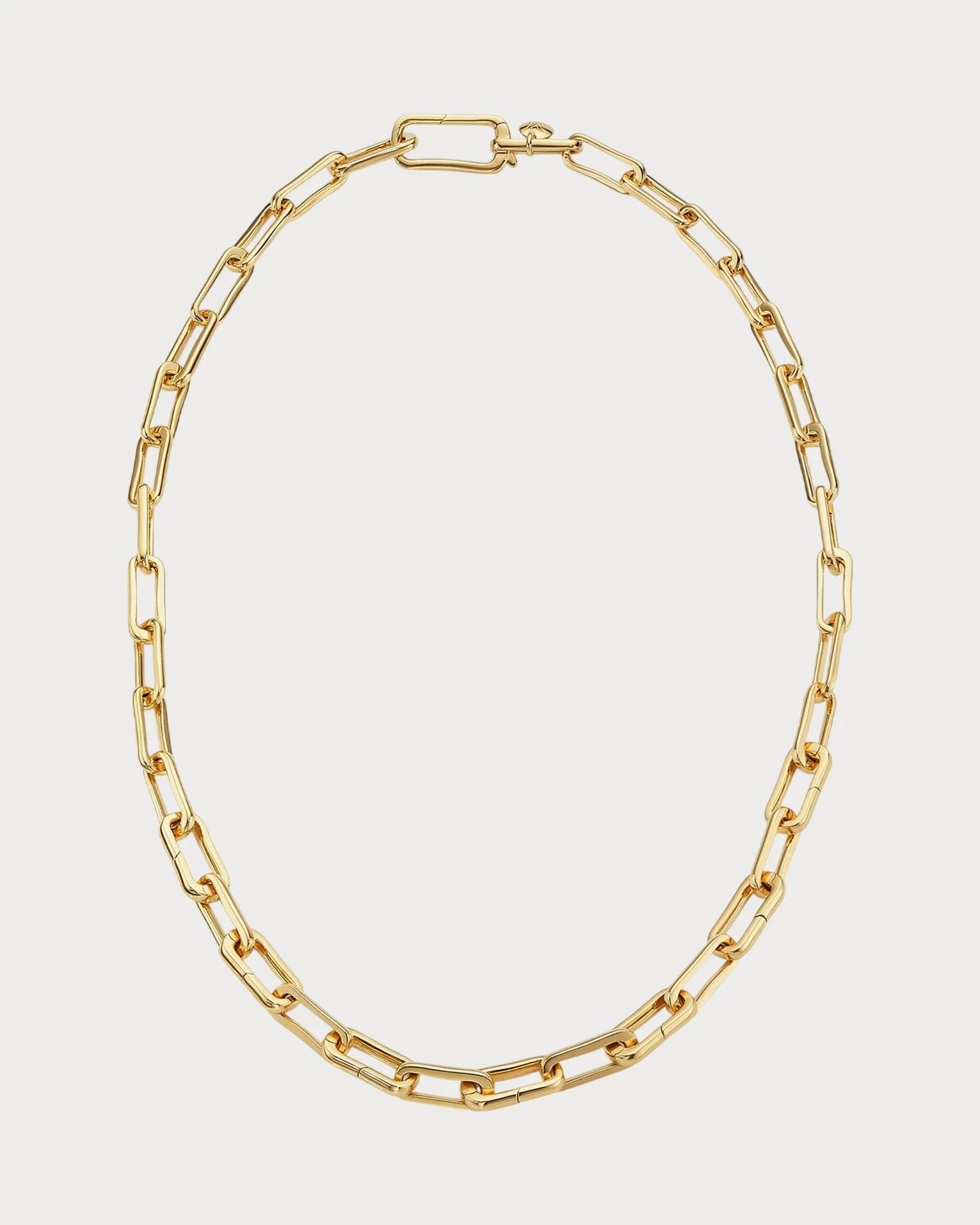 MONICA VINADER Alta Capture Charm 18ct Gold-Vermeil Link Necklace(Gold)