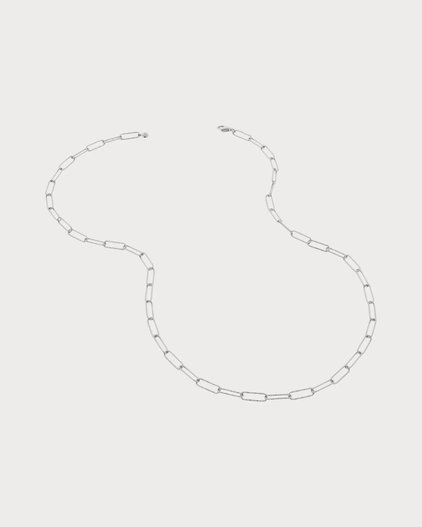 MONICA VINADER Alta Textured Sterling Silver Necklace(Silver)