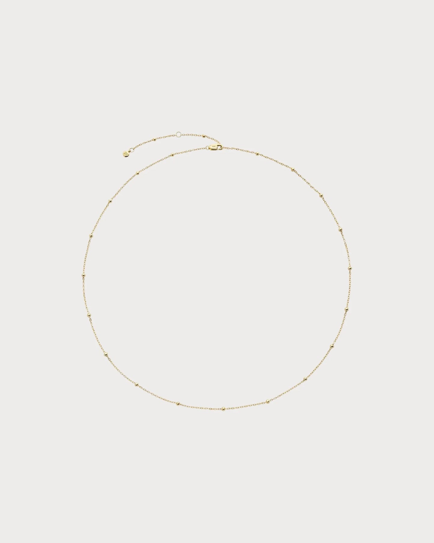 MONICA VINADER Beaded 14ct Yellow-Gold Chain Necklace(Gold)
