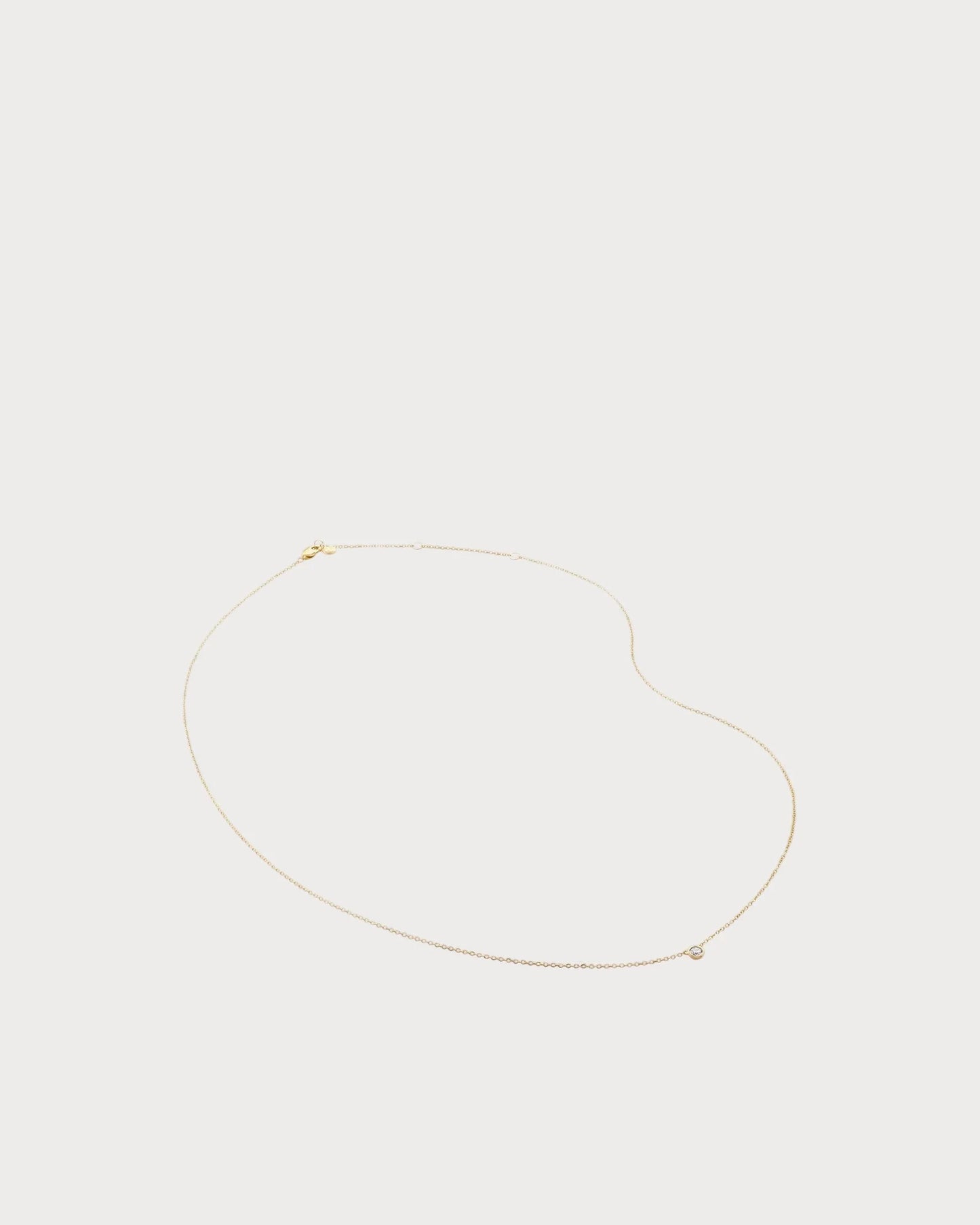 MONICA VINADER Lab-Grown Diamond Necklace 925 Silver(Gold)