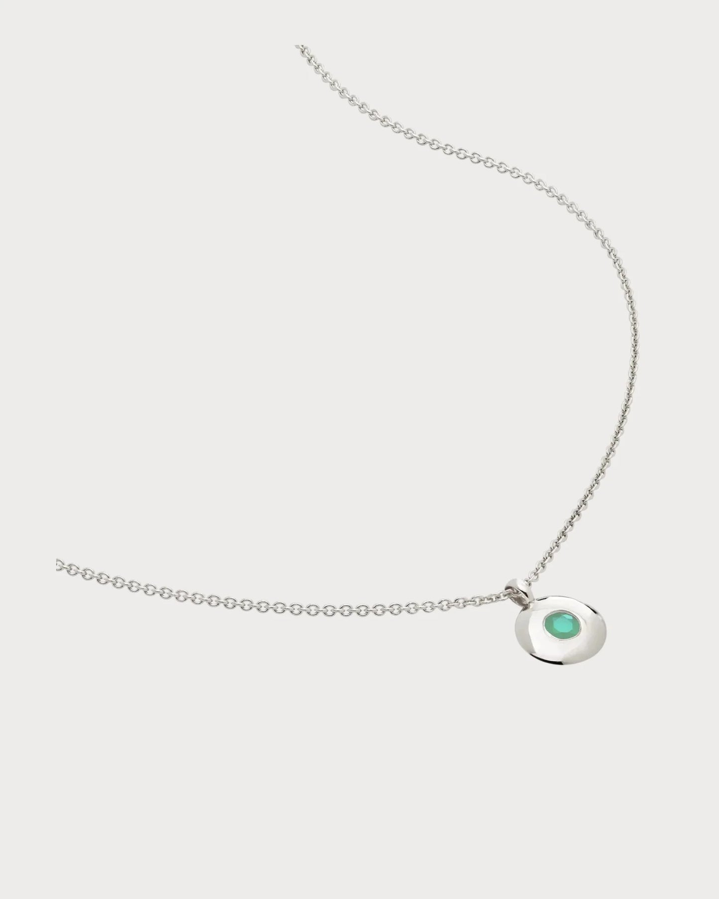 MONICA VINADER May Birthstone Sterling-Silver Necklace(Silver)