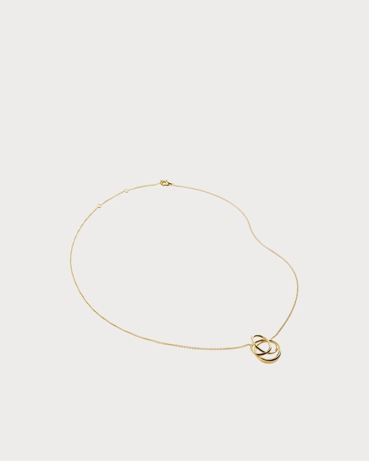 MONICA VINADER Nura Wrap 18ct Yellow Gold-Plated Vermeil Sterling-Silver Pendant Necklace(Gold)