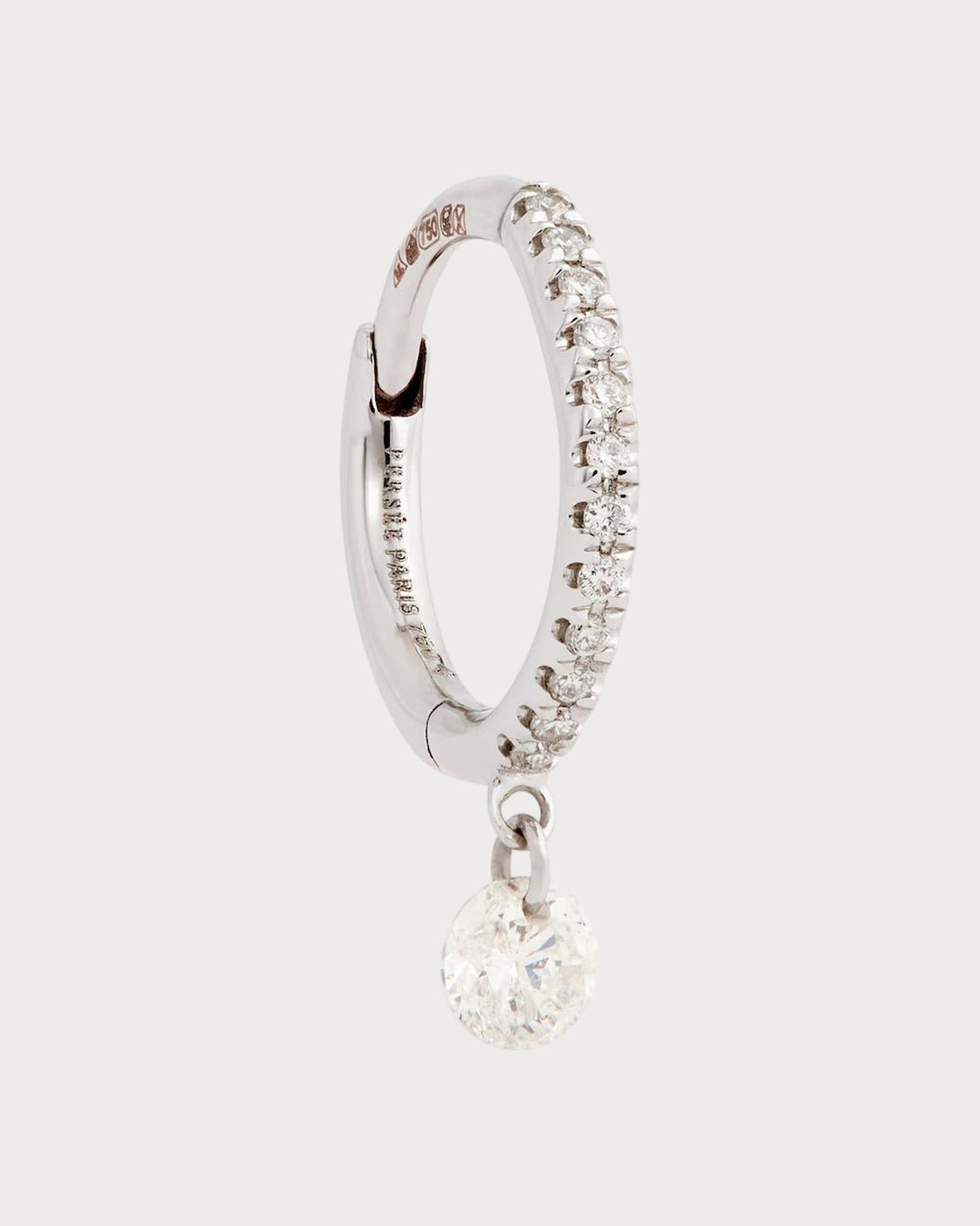 PERSEE White Gold and Diamond Danae Single Earring(White Gold)