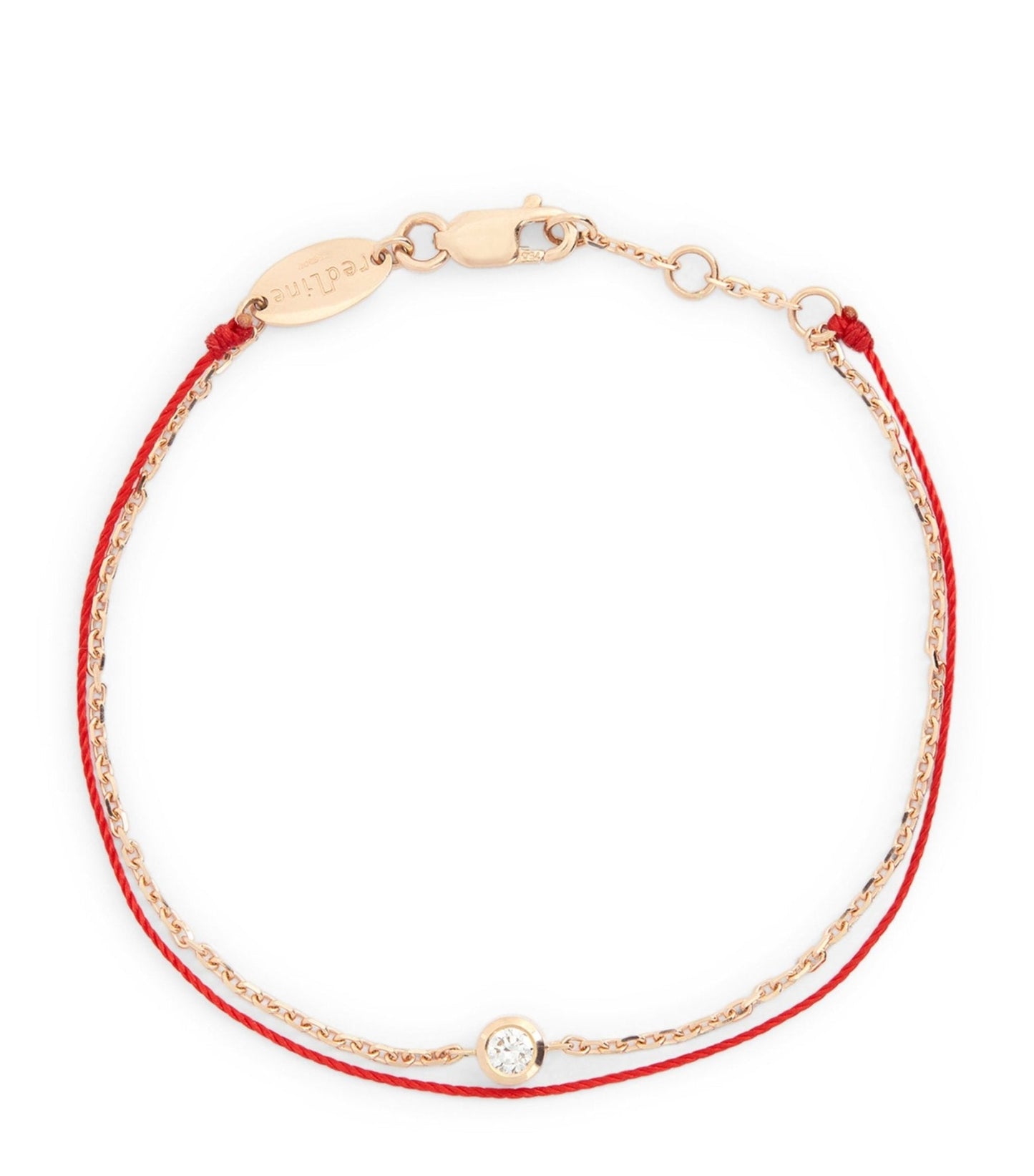 REDLINE Rose Gold and Diamond Pure Duo Bracelet(3 Colors)