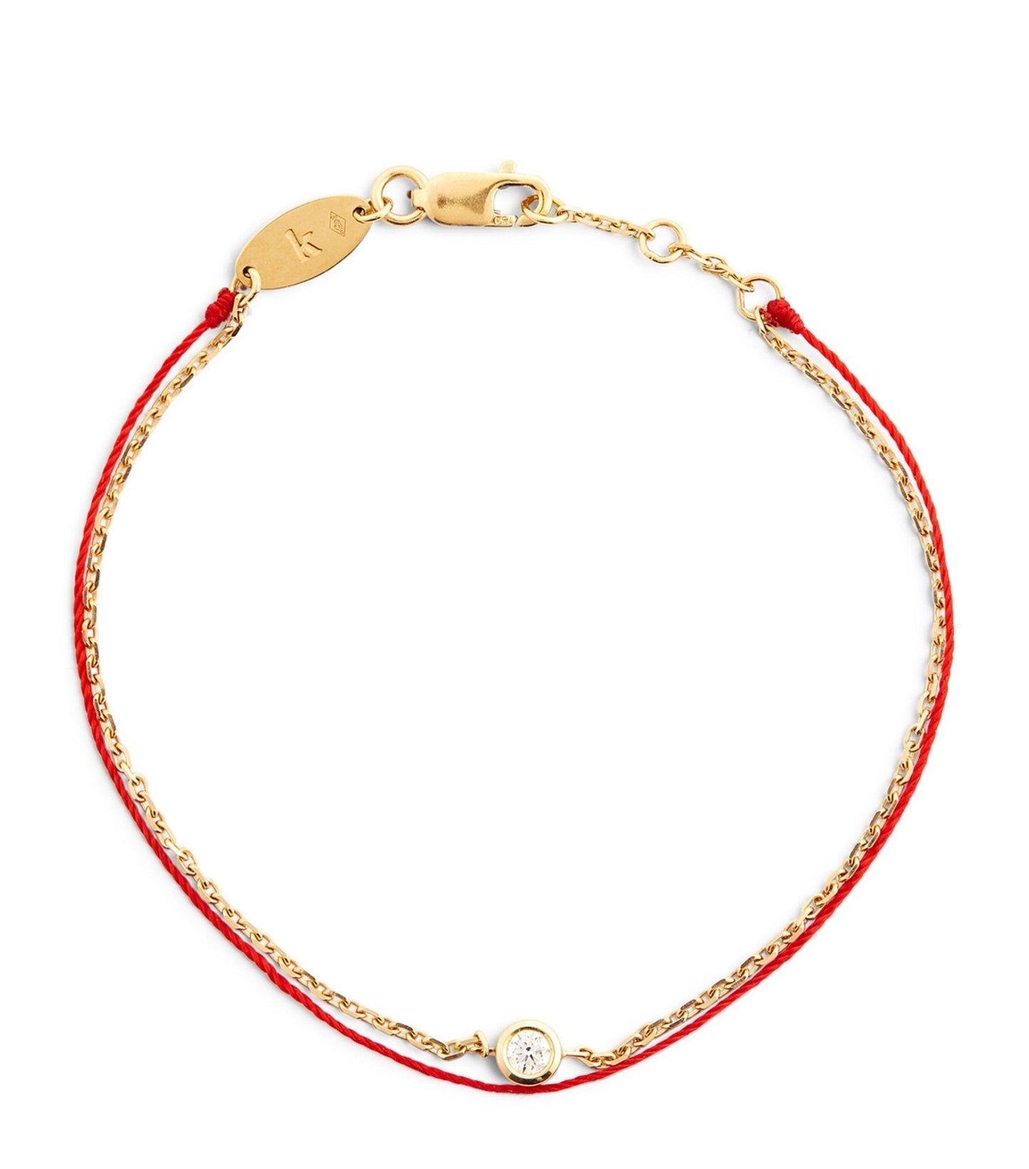 REDLINE Rose Gold and Diamond Pure Duo Bracelet(3 Colors)