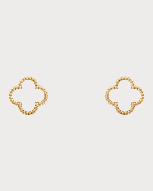 VAN CLEEF & ARPELS Sweet Alhambra Earstuds 18k(Yellow Gold)