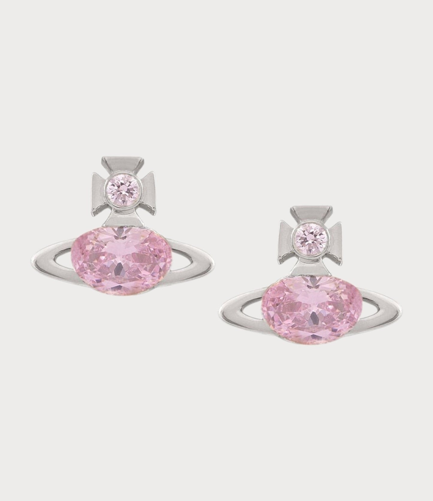 VIVIENNE WESTWOOD Allie Earrings Brass(Pink)