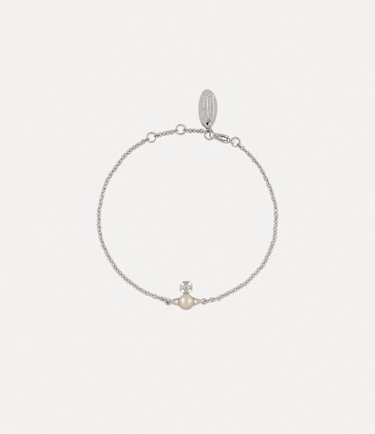 VIVIENNE WESTWOOD Balbina Bracelet Brass(Silver)