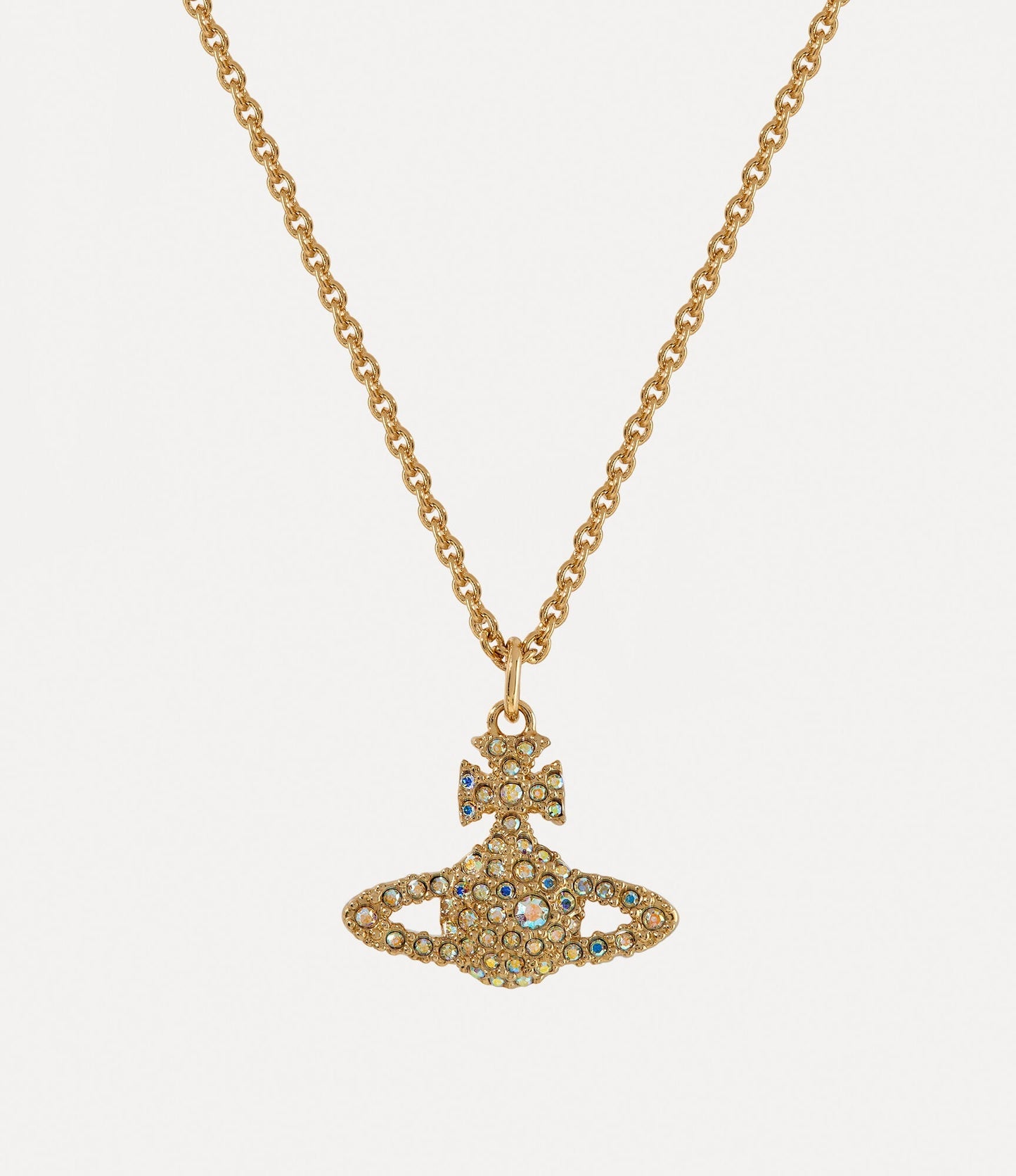 VIVIENNE WESTWOOD Grace Bas Relief Pendant Necklace Brass(3 Colors)