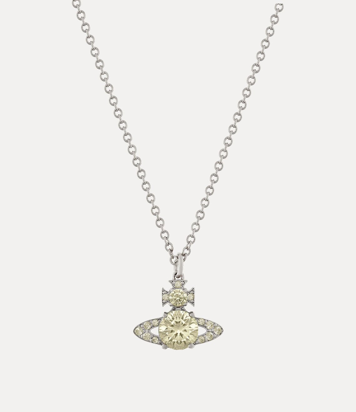 VIVIENNE WESTWOOD Ismene Pendant Necklace Brass(Yellow)