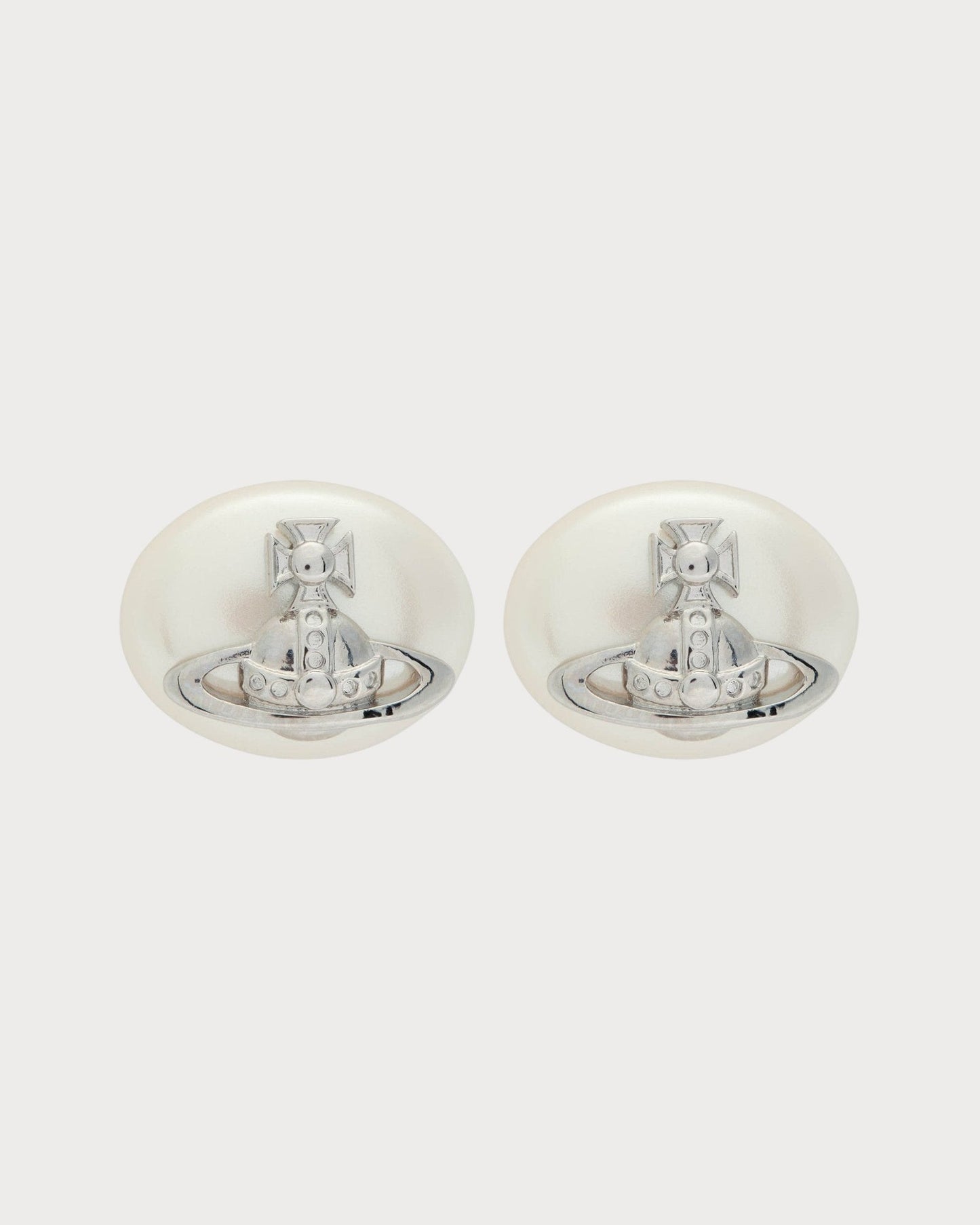 VIVIENNE WESTWOOD Lavinia Faux Pearl-Embellished Stud Earrings Metal(2 Colors)