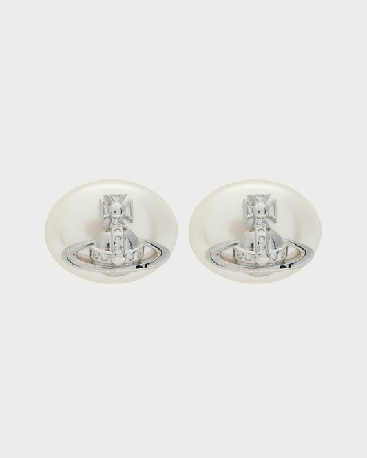 VIVIENNE WESTWOOD Lavinia Faux Pearl-Embellished Stud Earrings Metal(2 Colors)