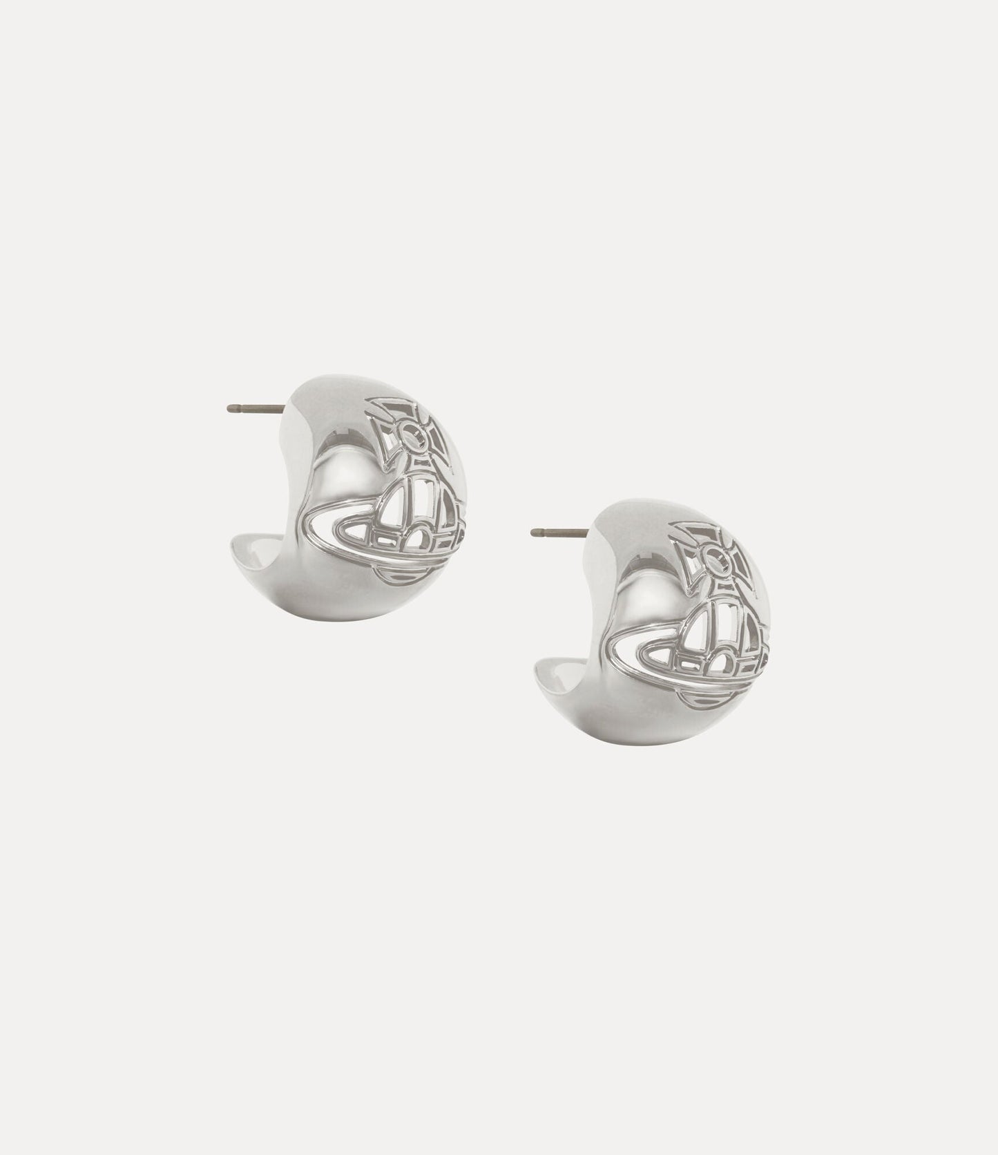VIVIENNE WESTWOOD Maya Platinum Earrings Brass(2 Colors)