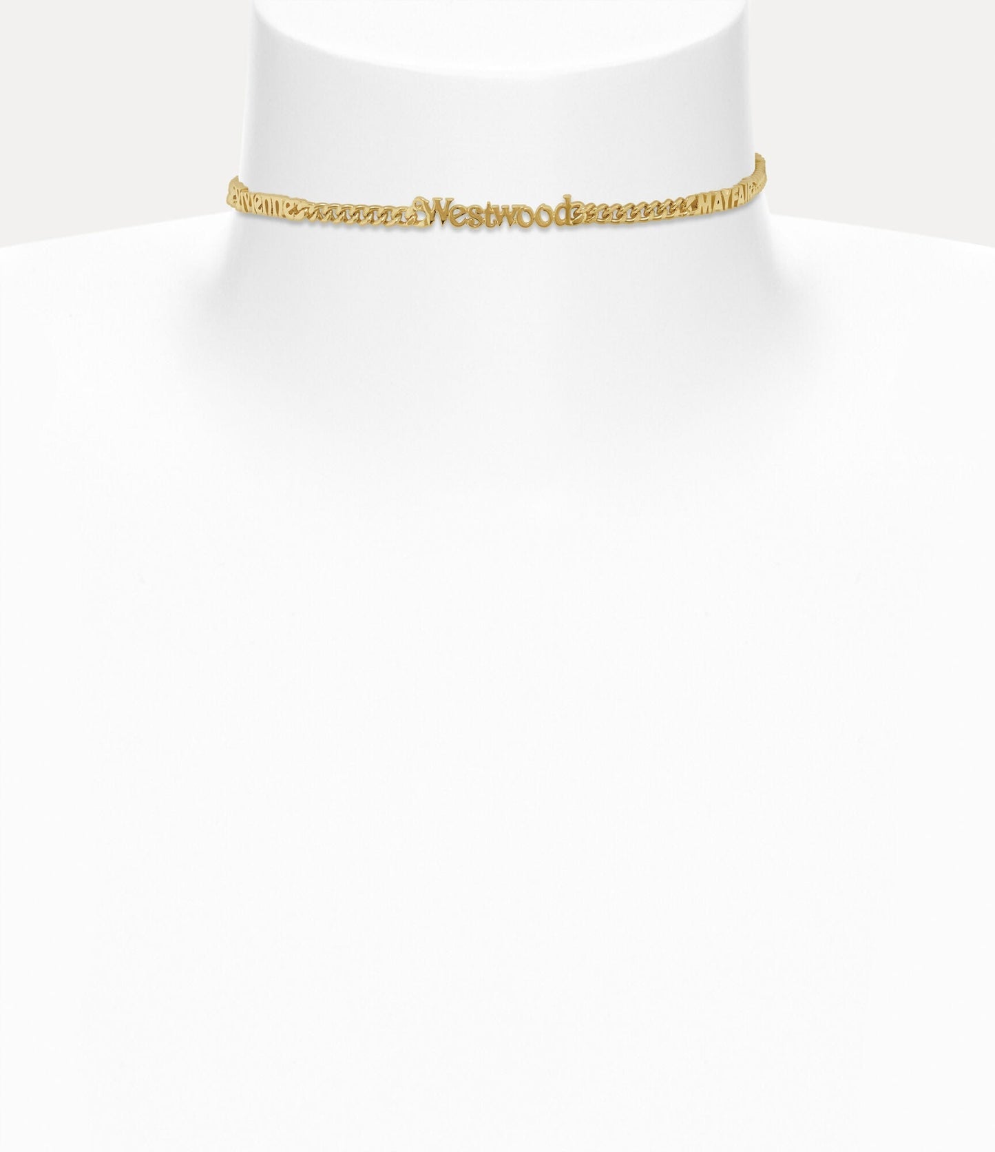 VIVIENNE WESTWOOD Millicent Choker Brass(2 Colors)