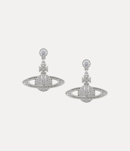 VIVIENNE WESTWOOD Bas Relief Drop Earrings Brass(Mini/3 Colors)