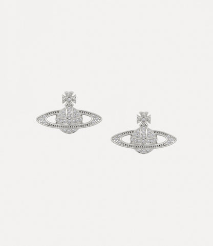 VIVIENNE WESTWOOD Bas Relief Earrings Brass(Mini/2 Colors)