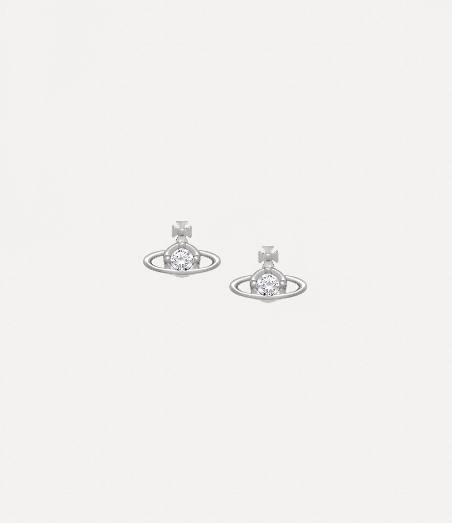 VIVIENNE WESTWOOD Solitaire Earrings Brass(Nano/4 Colors)