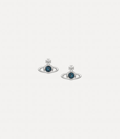 VIVIENNE WESTWOOD Solitaire Earrings Brass(Nano/4 Colors)